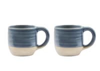 Wobblins Espresso Mug in Blueberry Smudge