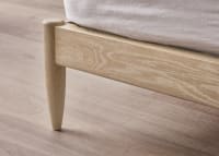 Bagel Bed in Whitewashed Oak