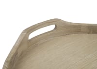Traykins - Round - Whitewashed Oak