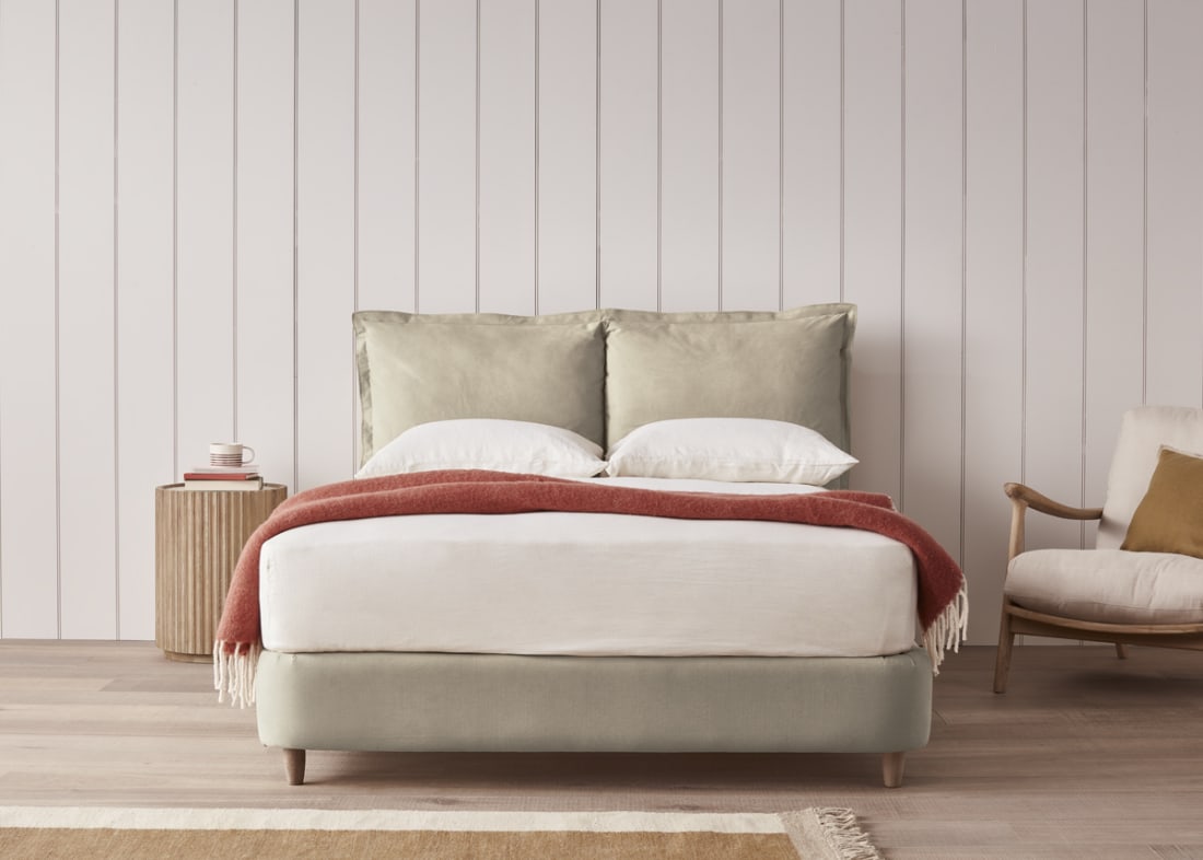Beddy-Byes Bed in Tea Dunk Beige Twill