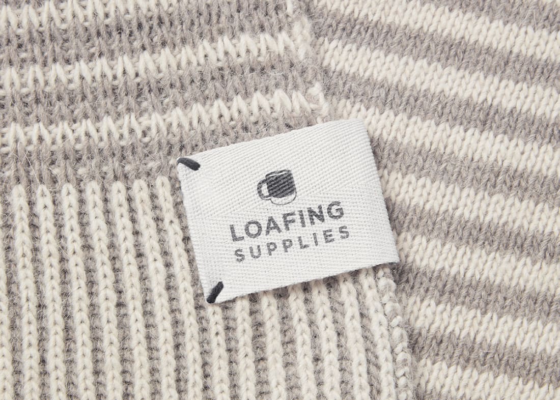 Easy Knit Blanket in Oatmeal