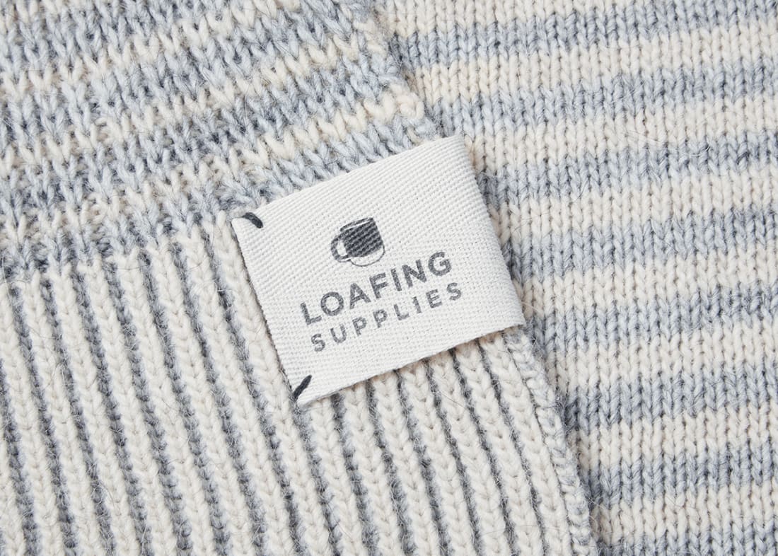 Easy Knit Blanket in Cosy Grey