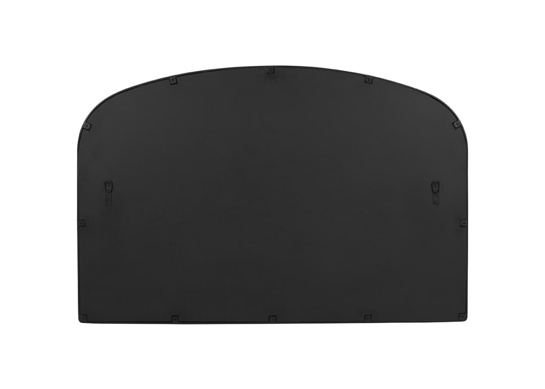 Wide Real Deal Arch Mirror in Blackened Bronze