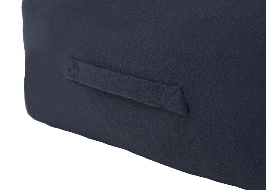 Woofins Medium Dog Bed in Dark Blue