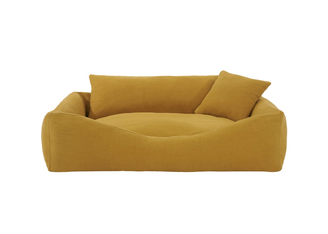Woofins Medium Dog Bed in Ochre