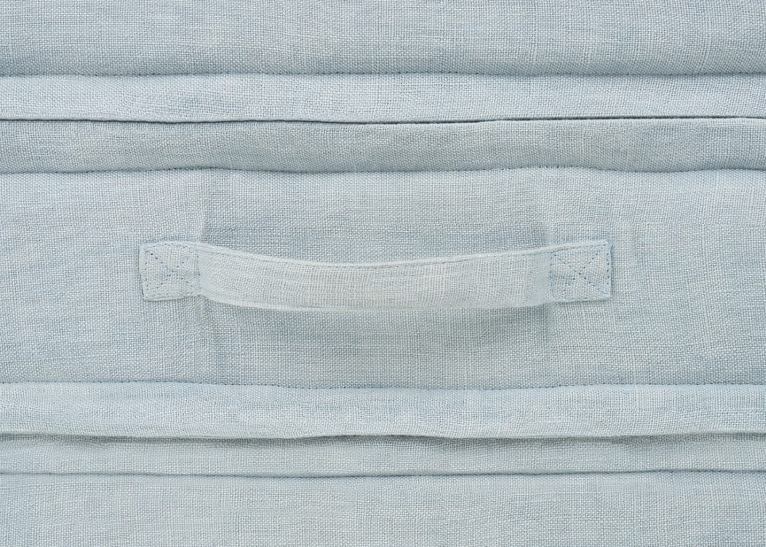 Sleepover Floor Cushion in Light Blue