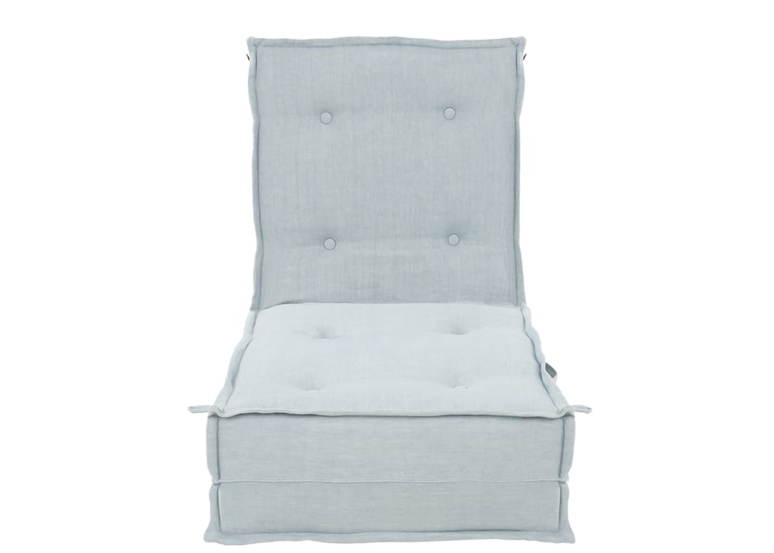 Sleepover Floor Cushion in Light Blue