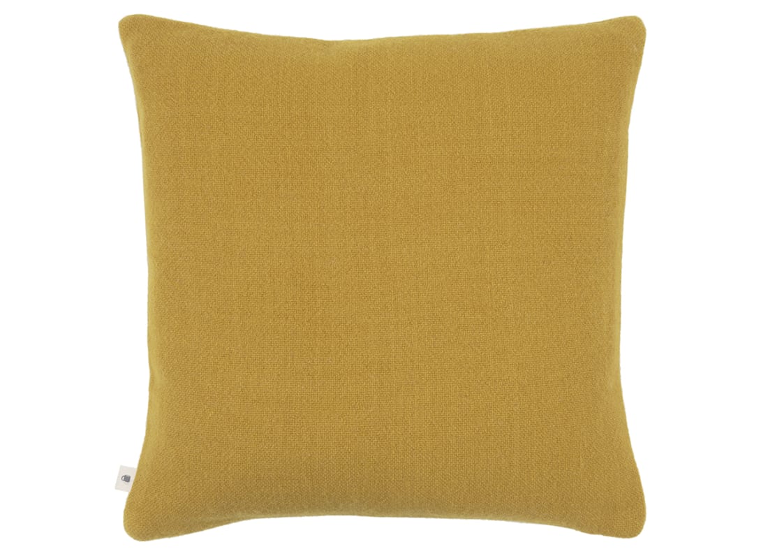 Nuzzler Merino Wool Cushion 60 x 60 cm in Ochre
