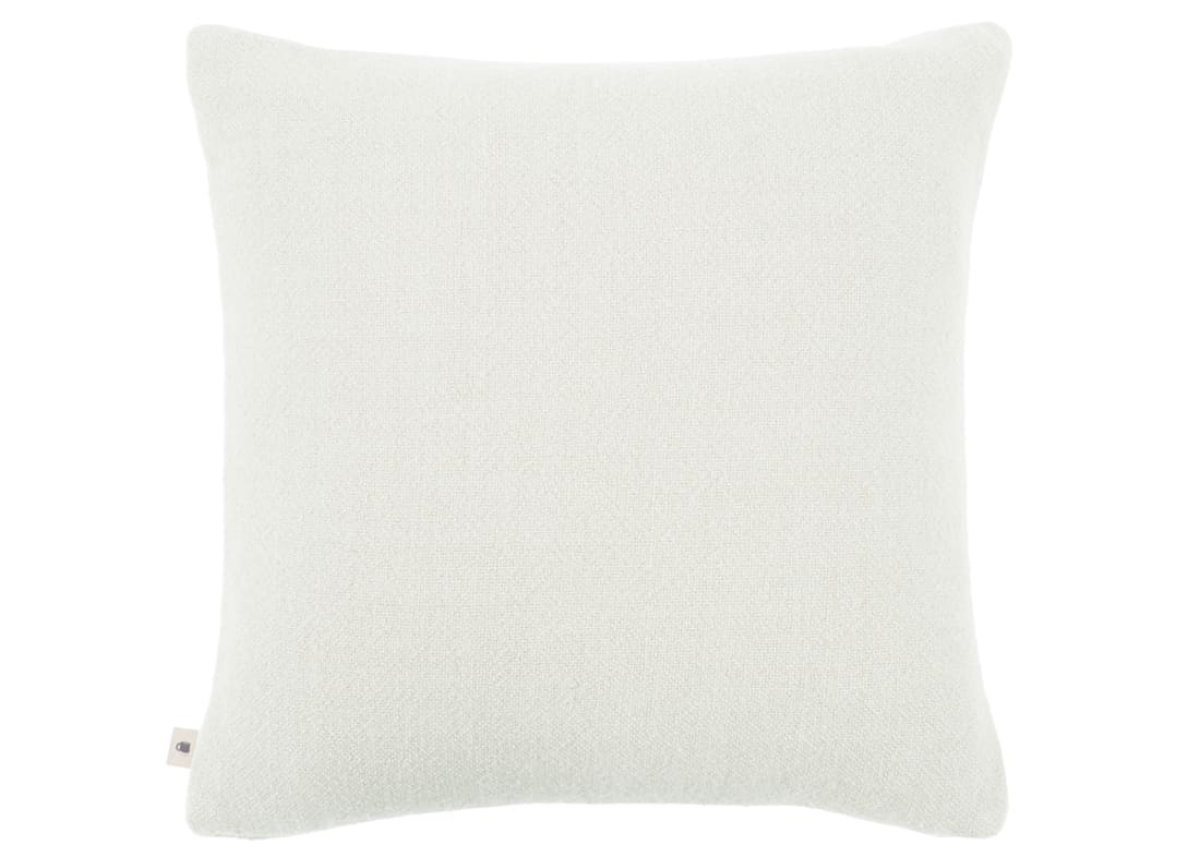 Nuzzler Merino Wool Cushion 60 x 60 cm in Chalk