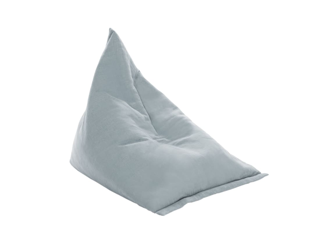 Lollins Triangle Beanbags in Light Blue