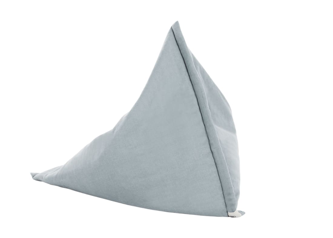 Lollins Triangle Beanbags in Light Blue
