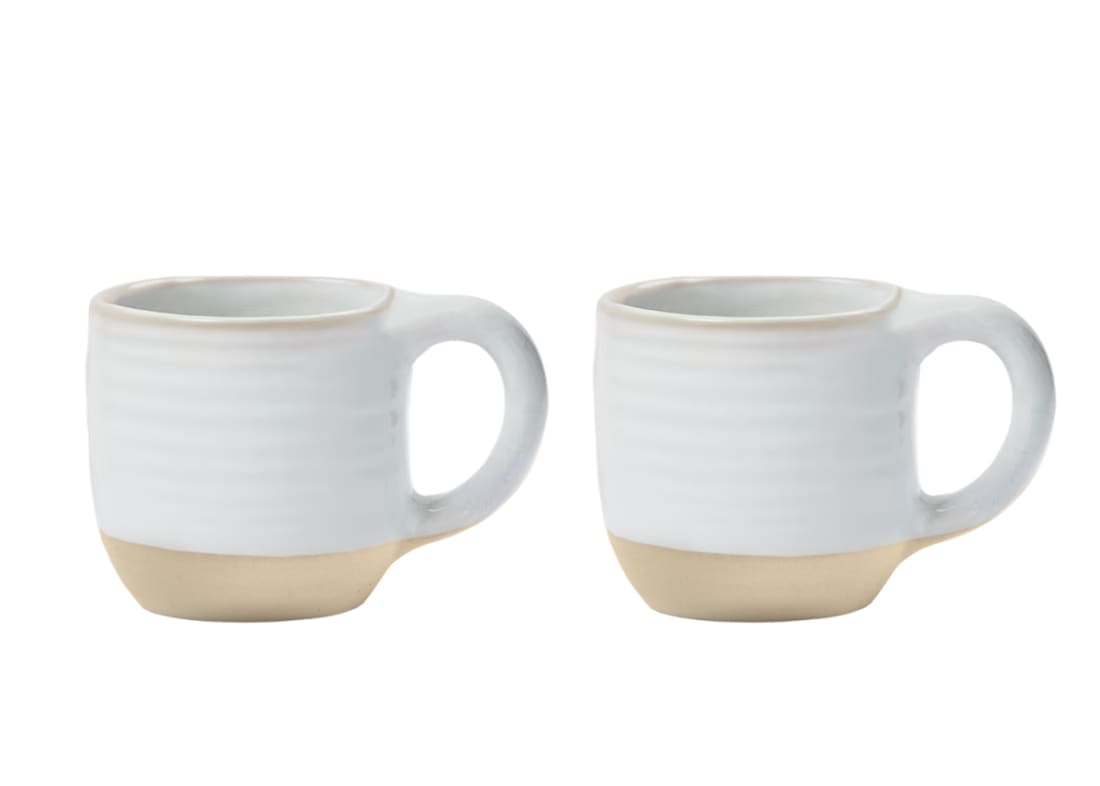 Wobblins Espresso Mug in Spilt Milk