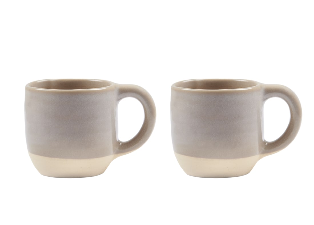 Wobblins Espresso Mug in Rolled Oats