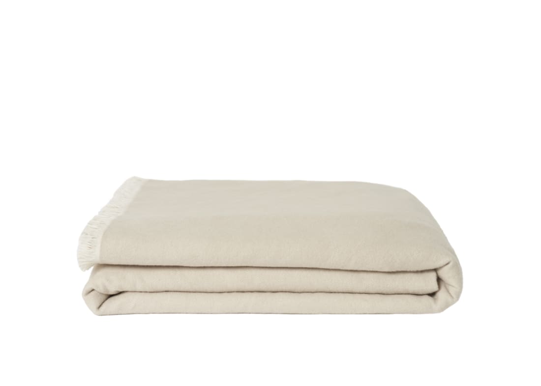Softie Cotton Blanket 200 x 230 cm in Oat