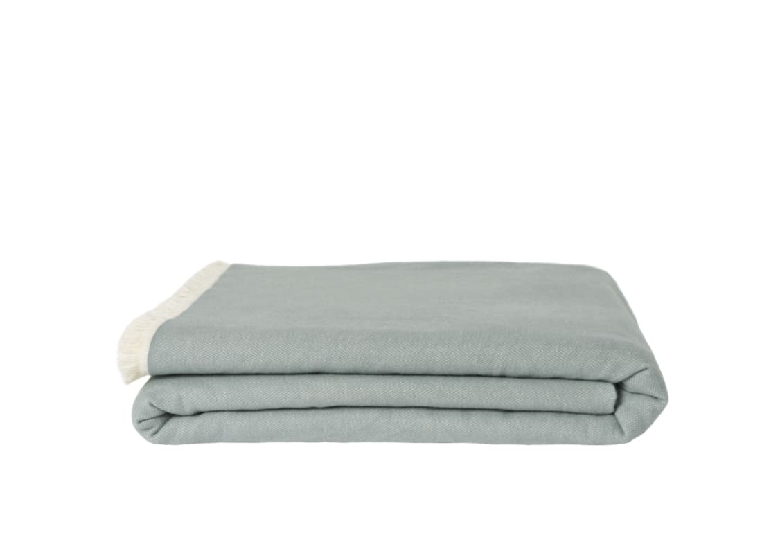 Softie Cotton Blanket 200 x 230 cm in Teal