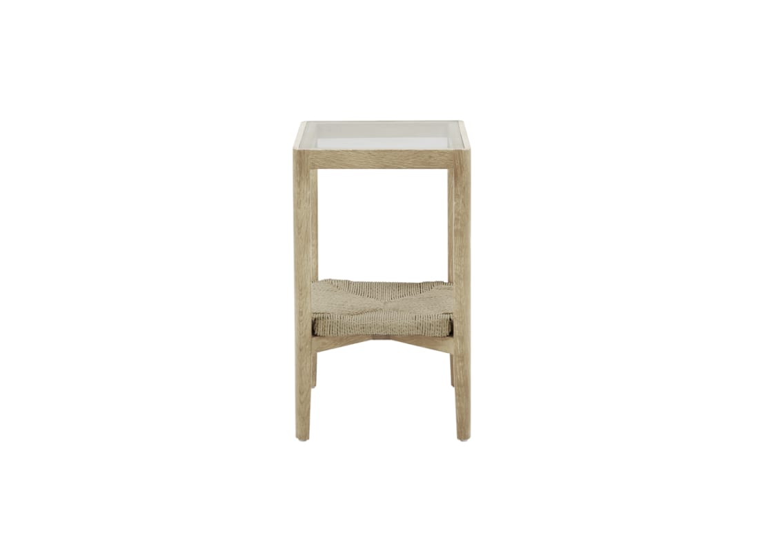 Little Keepsake Side Table in Whitewashed Oak