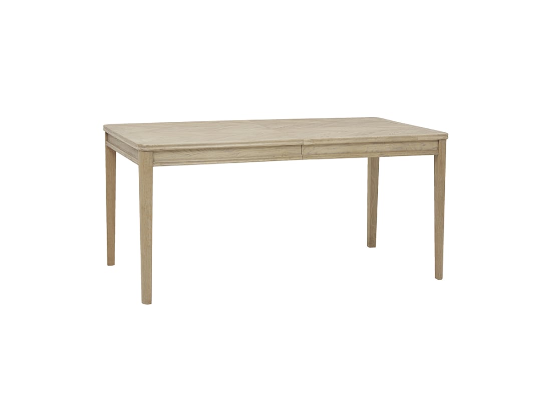 Jigsaw Kitchen Table in Whitewashed Oak