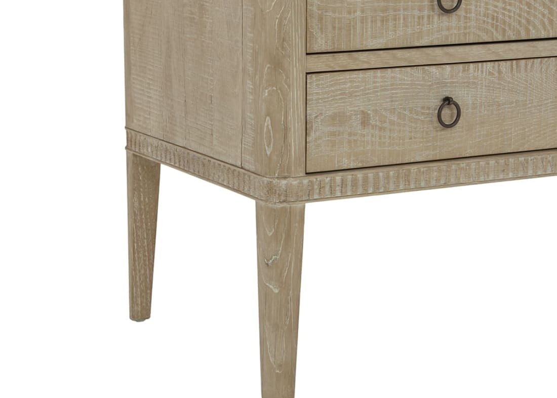 Rummage Chest Of Drawers In Whitewashed Oak