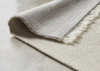 Flecky Wool Rug - 240 x 340 - Chalk