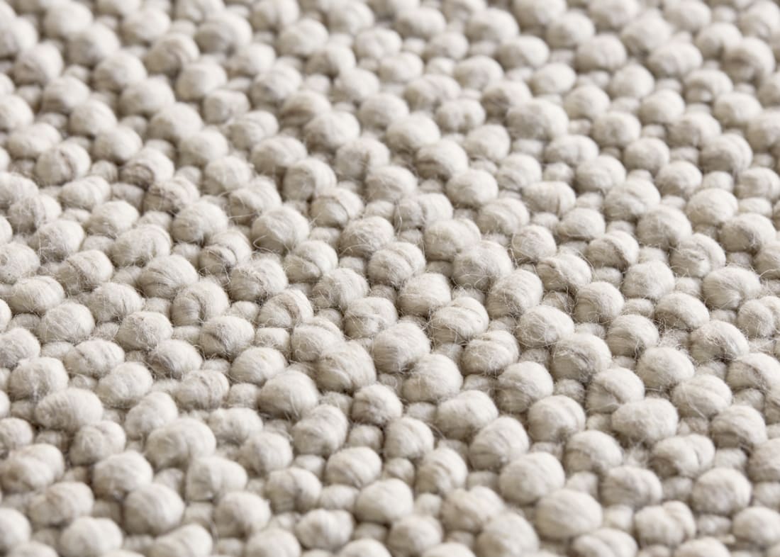 Cobbly Wool Rug - 140cm x 200cm - Oat