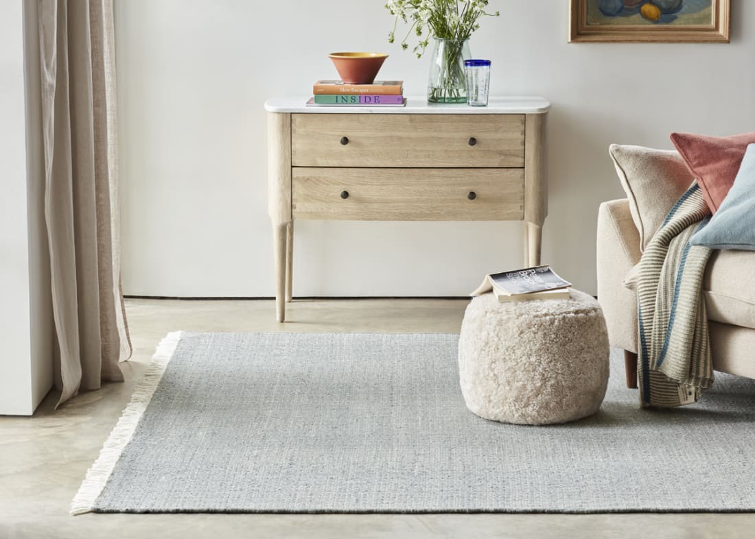 Flecky Wool Rug | Hand-woven Wool Rug | Loaf