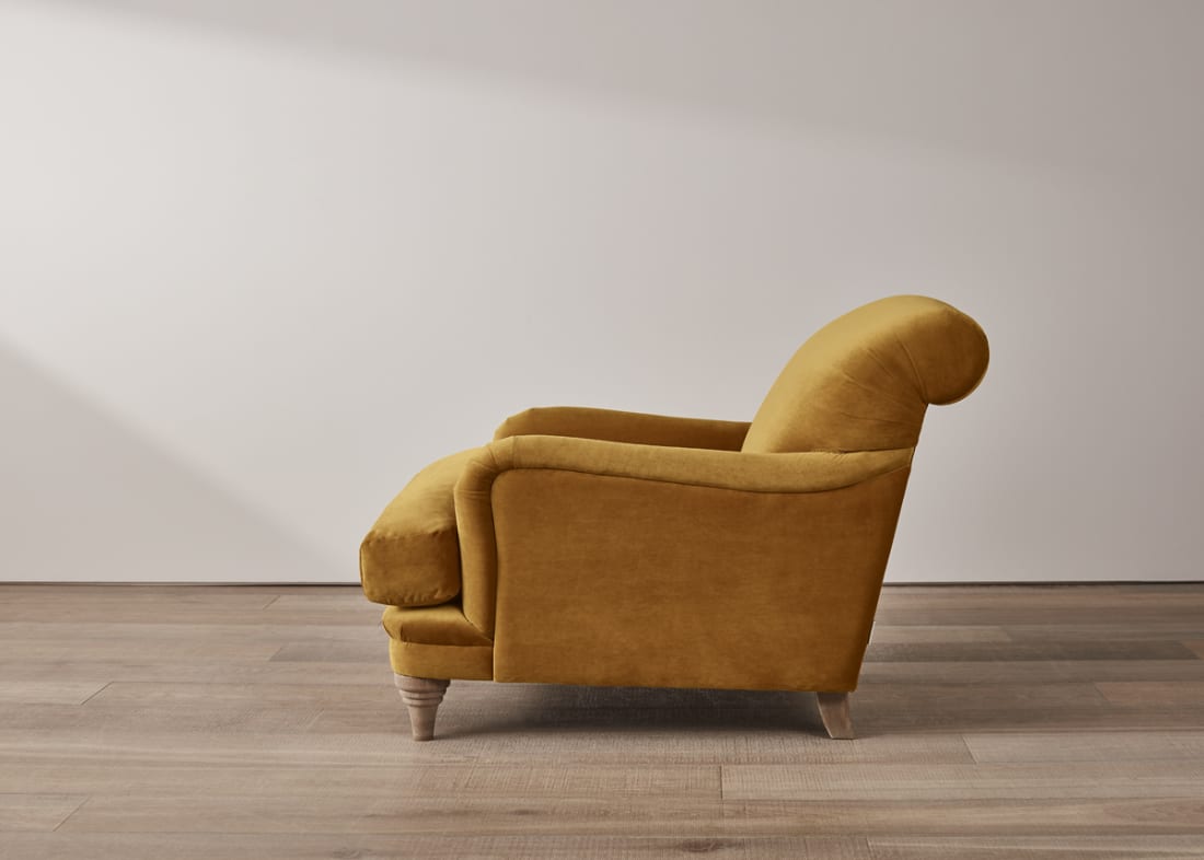 Loaf pudding armchair outlet