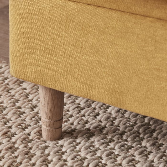 Squisharoo Sofa Bed in Honey Pot Yellow Linen