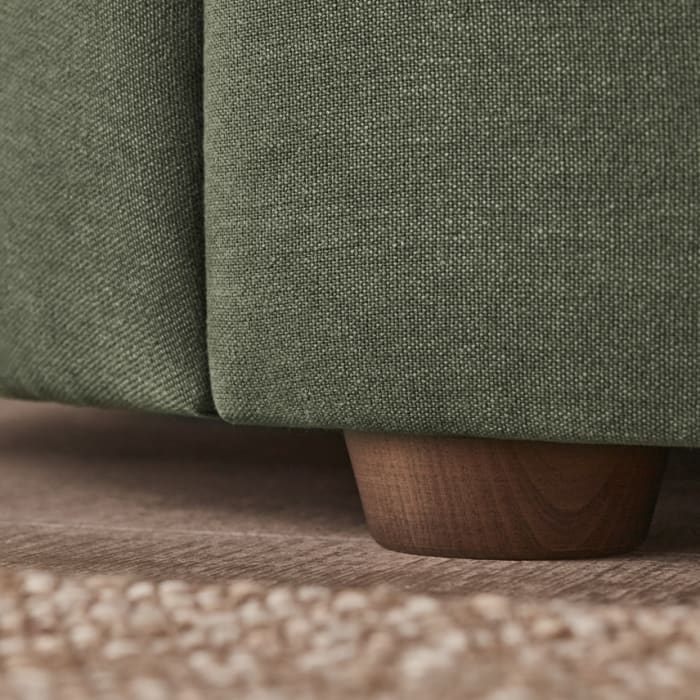 Curvella Corner Sofa in Battered Shed Clever Linen