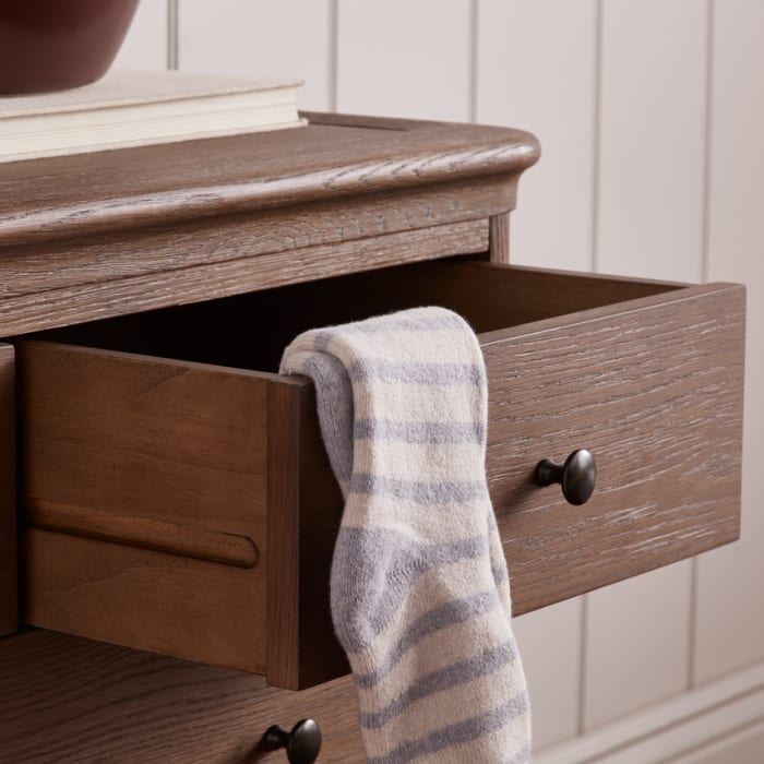 Elodie Chest of Drawers in Dark Oak