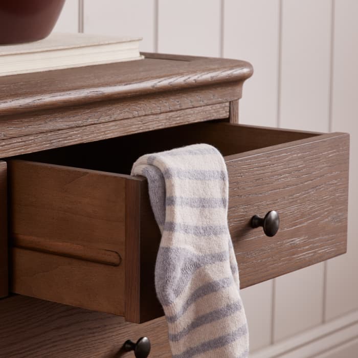 Elodie Chest of Drawers in Dark Oak
