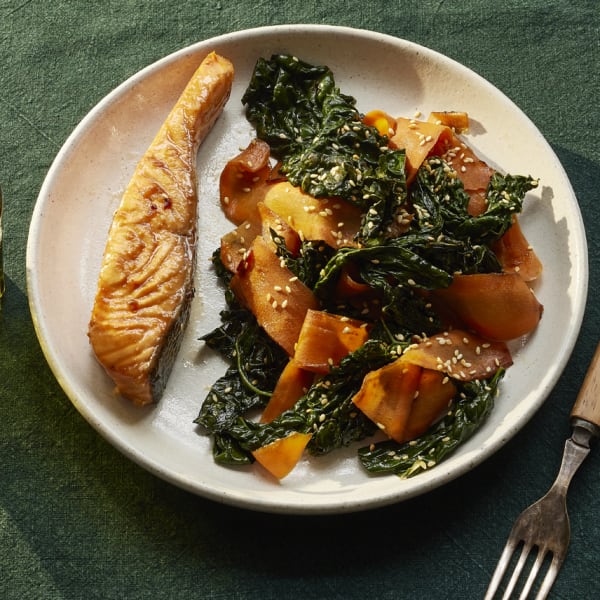 Sticky Soy & Ginger Salmon