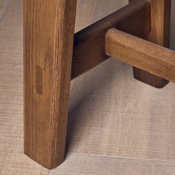 BUDGE BENCH DARK OAK 4
