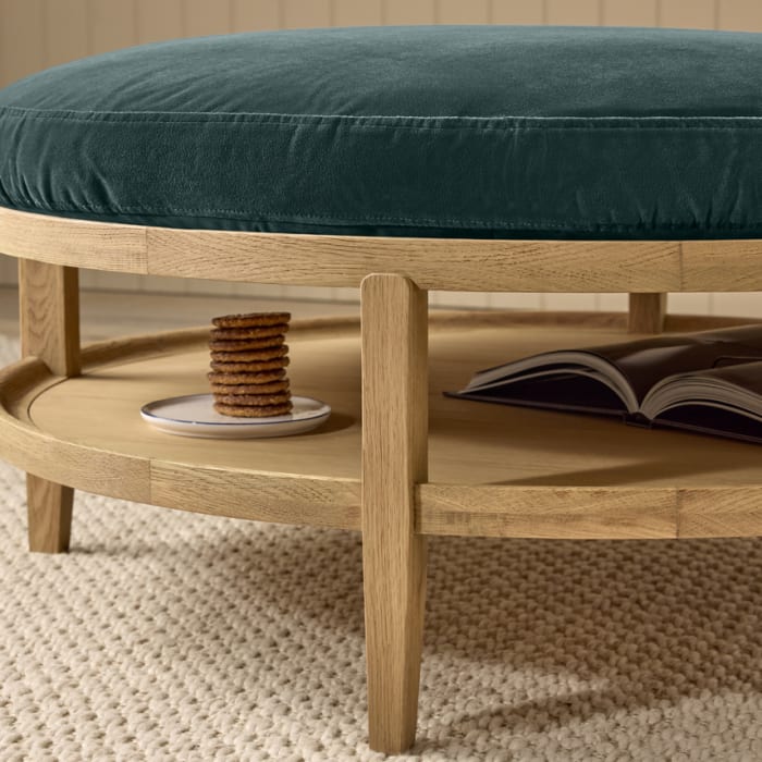 HOBNOB COFFEE TABLE HOSEPIPE VELVET 12