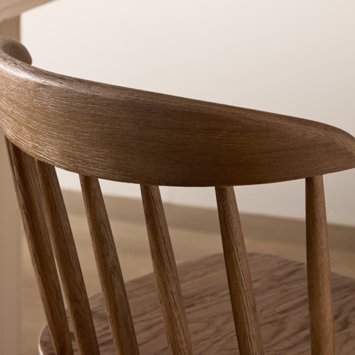 DRUMMER BARSTOOL DARK OAK 15