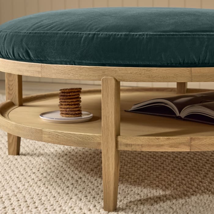 HOBNOB COFFEE TABLE HOSEPIPE VELVET 12