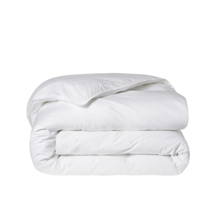 Easy Cotton Duvet Cover - Double - Icing Sugar