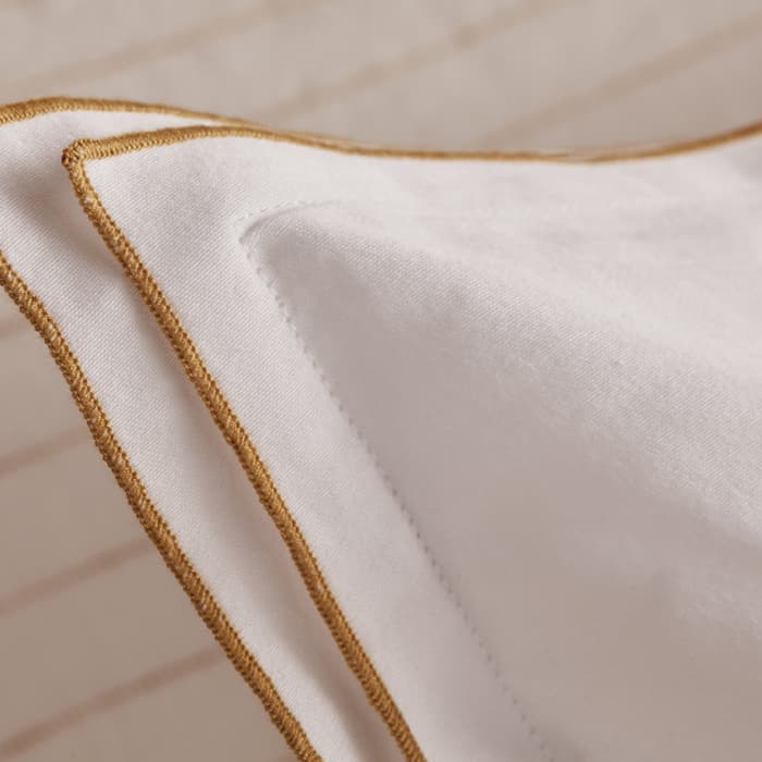 662819 twin trim classy cotton pillow ochre 03 003