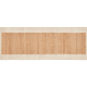 Bordy Edge Jute Runner 80 x 240 cm in Oat
