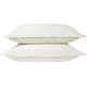 Classy Cotton Set of 2 Pillowcases in Oat Milk