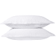 Twin Trim Classy Cotton Set of 2 Pillowcase - Standard - Icing Sugar