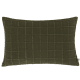 Griddy Cushion 40 x 66 cm in Green
