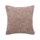 Marley Linen Cushion - 43 x 43 cm - Conker Clash Brown