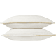Widey Stripe Lazy Linen Set of 2 Pillowcases - Standard - Butterscotch