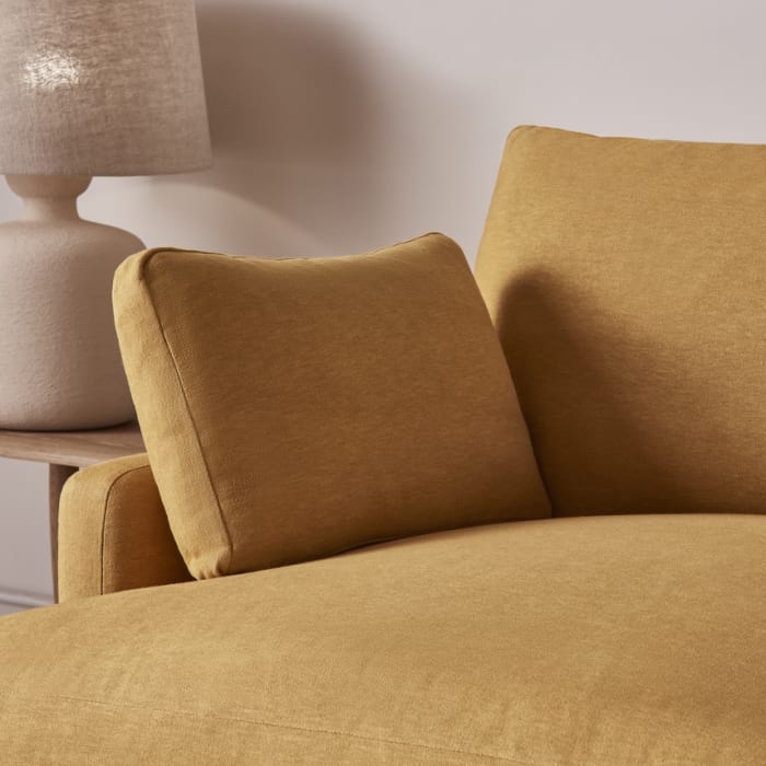 Squisharoo Sofa Bed in Honey Pot Yellow Linen
