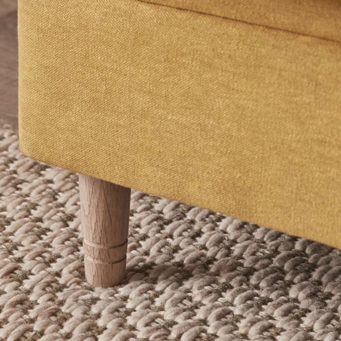 Squisharoo Sofa Bed in Honey Pot Yellow Linen