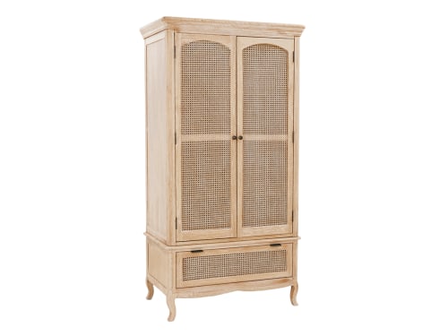 Margot Wardrobe - Standard - Whitewashed Oak