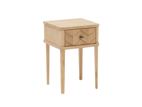 Little Flapper Side Table - Standard - Whitewashed Oak
