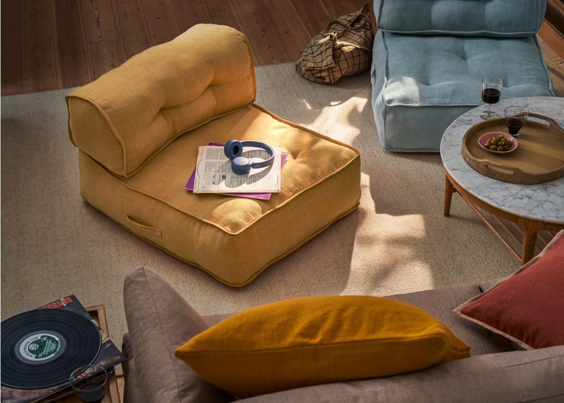 Floor cushion chairs top