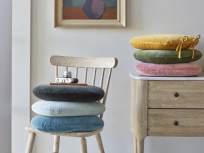 Soft Scoop Seat Pads in Velvet