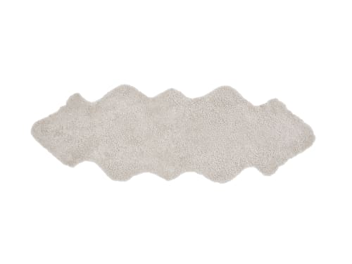 Wobbly Shearer Sheepskin Rug 60 X 180 cm in Natural